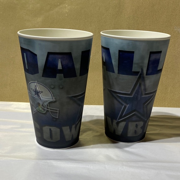 NFL Dallas Cowboys Blue and Gray Cup/Tumblers - Picture 1 of 7
